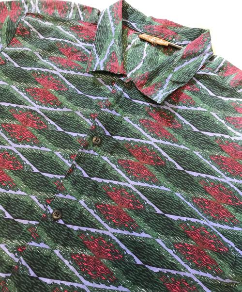 Patagonia（パタゴニア）Patagonia (パタゴニア) 総柄ACシャツシャツ グリーン サイズ:Lの古着・服飾アイテム