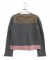 COMME des GARCONS SHIRT (コムデギャルソンシャツ) 切替ウールニット グレー サイズ:S：10000円