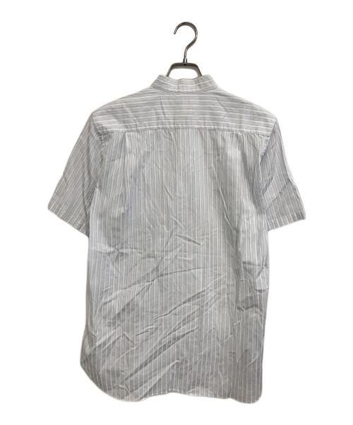 COMME des GARCONS SHIRT（コムデギャルソンシャツ）COMME des GARCONS SHIRT (コムデギャルソンシャツ) ストライプS/Sシャツ ブルー サイズ:Mの古着・服飾アイテム
