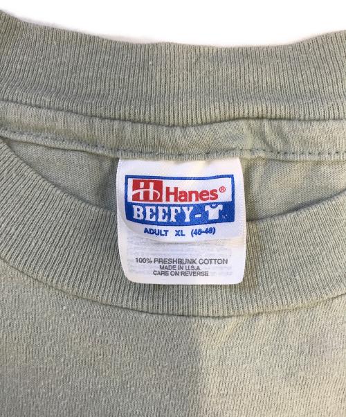 バンドTシャツ（バンドTシャツ）バンドTシャツ (バンドTシャツ) 90s Nine Inch Nails(ナインインチネイルズ) バンドTシャツ グリーン サイズ:XLの古着・服飾アイテム