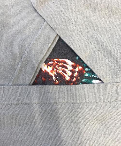 バンドTシャツ（バンドTシャツ）バンドTシャツ (バンドTシャツ) 90s Nine Inch Nails(ナインインチネイルズ) バンドTシャツ グリーン サイズ:XLの古着・服飾アイテム