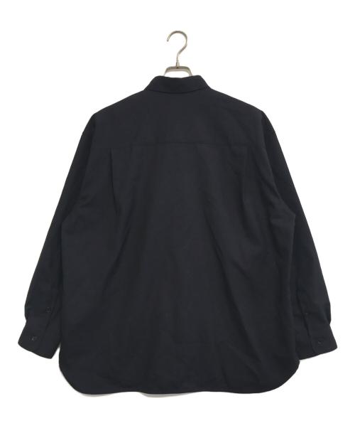 everyone（エブリワン）everyone (エブリワン) レギュラーカラーシャツ ネイビー サイズ:Lの古着・服飾アイテム