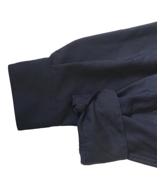 everyone（エブリワン）everyone (エブリワン) レギュラーカラーシャツ ネイビー サイズ:Lの古着・服飾アイテム