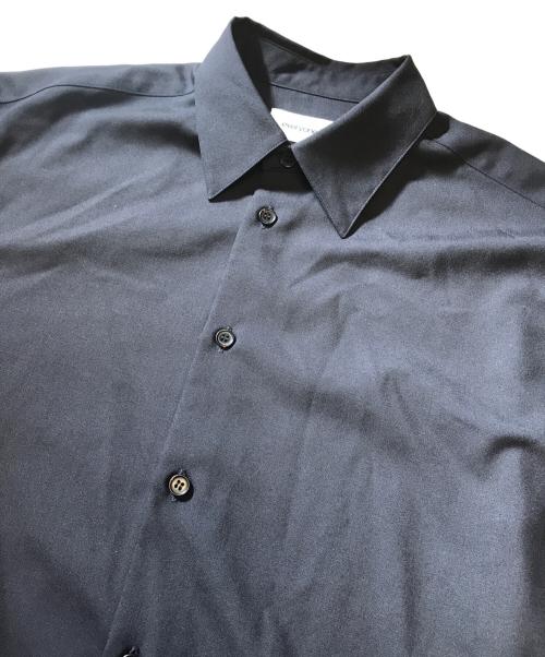 everyone（エブリワン）everyone (エブリワン) レギュラーカラーシャツ ネイビー サイズ:Lの古着・服飾アイテム