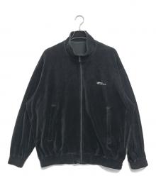 FreshService（フレッシュサービス）の古着「VELOUR JERSEY BLOUSON」｜ブラック