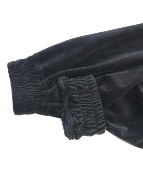 FreshService（フレッシュサービス）FreshService (フレッシュサービス) VELOUR JERSEY BLOUSON ブラック サイズ:Lの古着・服飾アイテム