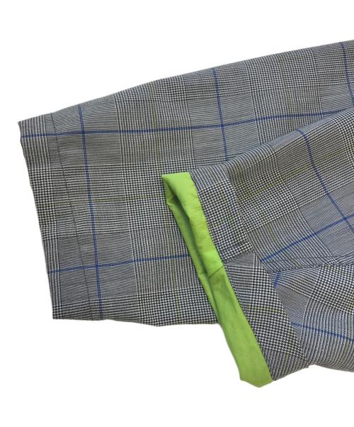 jieda（ジエダ）jieda (ジエダ) CHECK OVER COAT グレー サイズ:2の古着・服飾アイテム