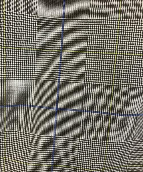 jieda（ジエダ）jieda (ジエダ) CHECK OVER COAT グレー サイズ:2の古着・服飾アイテム