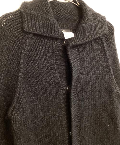 Y's（ワイズ）Y's (ワイズ) スナップボタンニット ブラック サイズ:Sの古着・服飾アイテム