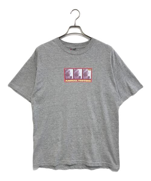 nc17（nc17）nc17 (nc17) プリントTシャツ グレー サイズ:Lの古着・服飾アイテム