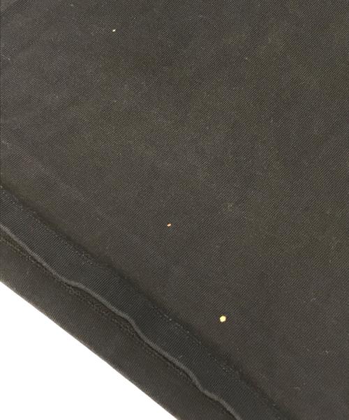 AMI Alexandre Mattiussi（アミアレクサンドルマテュッシ）AMI Alexandre Mattiussi (アミアレクサンドルマテュッシ) ハートロゴ刺繍Tシャツ ブラック サイズ:Sの古着・服飾アイテム