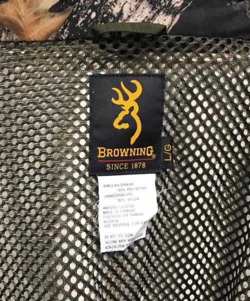 Browning（ブローニング）BROWNING (ブローニング) リアルツリー柄ジャケット グリーン サイズ:Lの古着・服飾アイテム