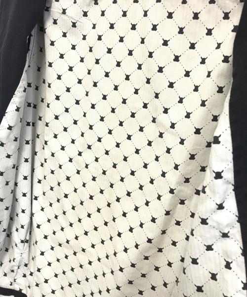 stussy（ステューシー）stussy (ステューシー) スカルプリントジップアップジャケット ブラック サイズ:Sの古着・服飾アイテム