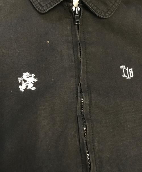 stussy（ステューシー）stussy (ステューシー) スカルプリントジップアップジャケット ブラック サイズ:Sの古着・服飾アイテム