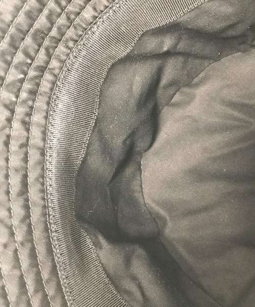 PRADA（プラダ）PRADA (プラダ) ナイロン 三角ロゴバケットハット ブラック サイズ:Lの古着・服飾アイテム