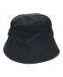 PRADA (プラダ) ナイロン 三角ロゴバケットハット ブラック サイズ:L：45000円