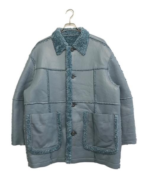 MAISON SPECIAL（メゾンスペシャル）MAISON SPECIAL (メゾンスペシャル) Reversible Vegan Mouton Coat ブルー サイズ:FREEの古着・服飾アイテム