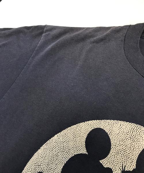 キャラクターTシャツ（キャラクターTシャツ）キャラクターTシャツ (キャラクターTシャツ) Disney HOT SPRINGS(ディズニー ホットスプリングス)プリントTシャツ ネイビー サイズ:XLの古着・服飾アイテム