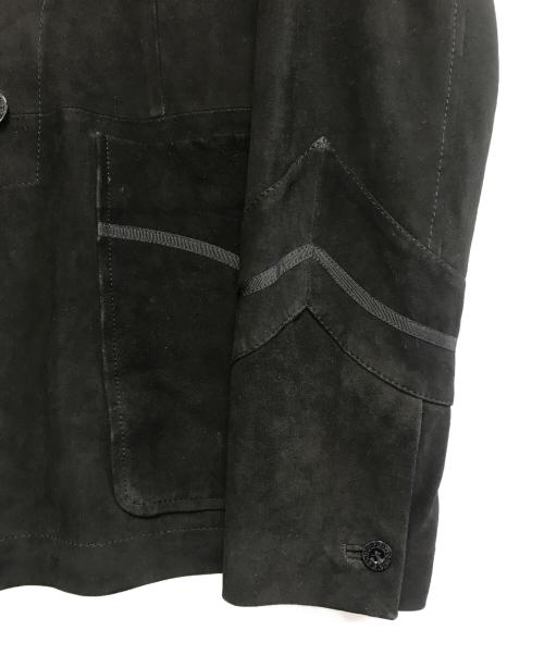pretty green（プリティーグリーン）Pretty Green (プリティーグリーン) Retro Mod Suede Military Jacket ブラック サイズ:3の古着・服飾アイテム