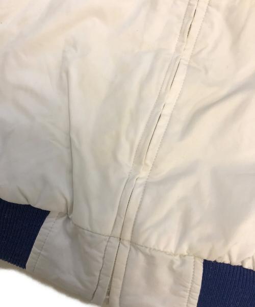 POLO RALPH LAUREN（ポロ・ラルフローレン）POLO RALPH LAUREN (ポロ・ラルフローレン) クッキーパッチフーデッドジャケット ホワイト サイズ:Mの古着・服飾アイテム