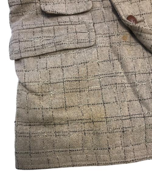 Richards CLOTHES（リチャーズ クローズ）Richards CLOTHES (リチャーズ クローズ) ウールコート ベージュ サイズ:表記なしの古着・服飾アイテム