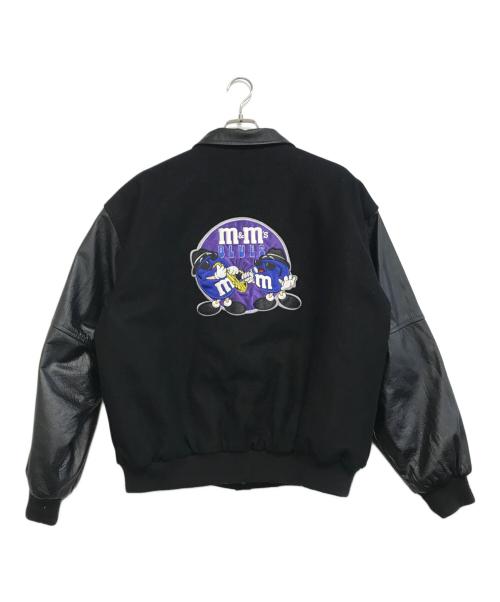 PLANET MARS（プラネットマーズ）PLANET MARS (プラネットマーズ) 切替スタジャン ブラック サイズ:Mの古着・服飾アイテム