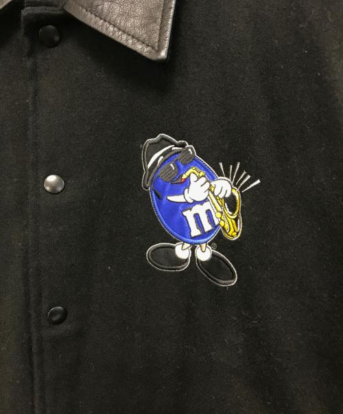 PLANET MARS（プラネットマーズ）PLANET MARS (プラネットマーズ) 切替スタジャン ブラック サイズ:Mの古着・服飾アイテム