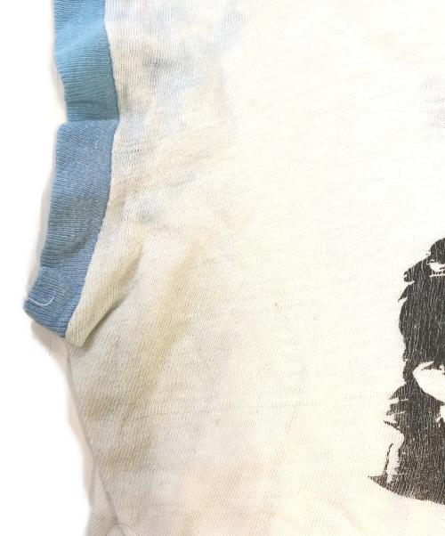 アーティストノースリーブTシャツ（アーティストノースリーブTシャツ）アーティストノースリーブTシャツ (アーティストノースリーブTシャツ) 80s STEVIE RAY VAUGHAN(スティーヴィー・レイ・ヴォーン) アーティストノースリーブTシャツ ホワイト サイズ:表記なしの古着・服飾アイテム