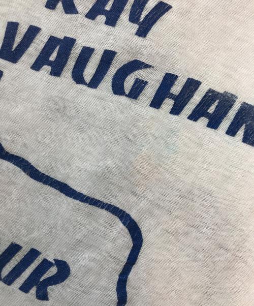アーティストノースリーブTシャツ（アーティストノースリーブTシャツ）アーティストノースリーブTシャツ (アーティストノースリーブTシャツ) 80s STEVIE RAY VAUGHAN(スティーヴィー・レイ・ヴォーン) アーティストノースリーブTシャツ ホワイト サイズ:表記なしの古着・服飾アイテム