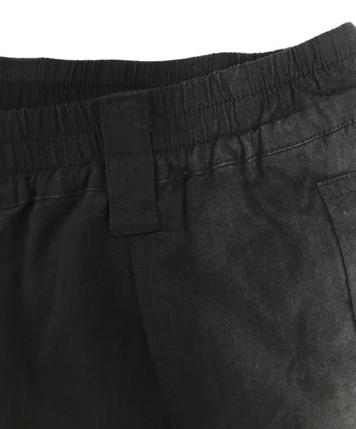 cloveru（クローバル）cloveru (クローバル) COMFORT LINEN PANTS ブラック サイズ:Lの古着・服飾アイテム