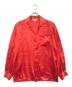 Bowler's（ボウラーズ）の古着「サテンシャツ」｜レッド