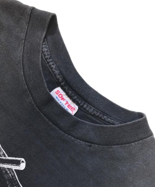 SoF Tee（ソフ ティー）SoF Tee (ソフ ティー) アートTシャツ ブラック サイズ:XLの古着・服飾アイテム