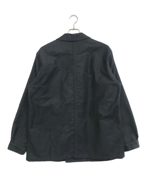 Le Sans Pareil（ル サン パレイユ）Le Sans Pareil (ル サン パレイユ) コットンモールスキン トラディショナル ダブルカバーオール ブラック サイズ:42の古着・服飾アイテム