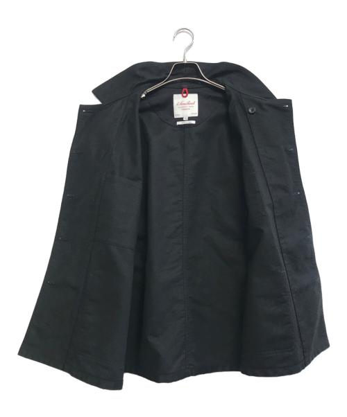 Le Sans Pareil（ル サン パレイユ）Le Sans Pareil (ル サン パレイユ) コットンモールスキン トラディショナル ダブルカバーオール ブラック サイズ:42の古着・服飾アイテム