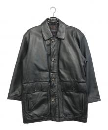 STARTHCONAR（ストラスコナー）の古着「レザーコート」｜ブラック