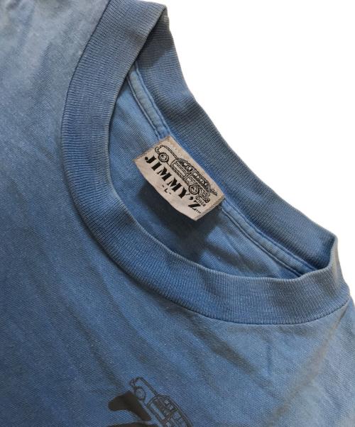 JIMMY'Z（ジミーズ）JIMMY'Z (ジミーズ) プリントTシャツ ブルー サイズ:Lの古着・服飾アイテム