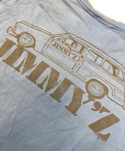 JIMMY'Z（ジミーズ）JIMMY'Z (ジミーズ) プリントTシャツ ブルー サイズ:Lの古着・服飾アイテム