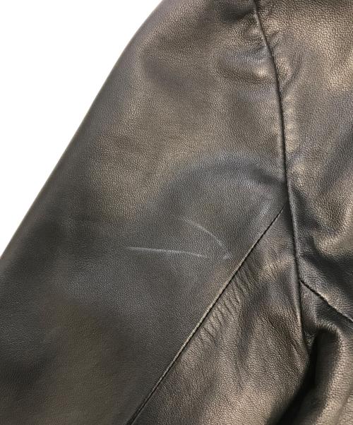 PAUL SMITH（ポールスミス）PAUL SMITH (ポールスミス) ダブルライダースジャケット ブラック サイズ:42の古着・服飾アイテム