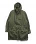 VINTAGE MILITARY（ヴィンテージ ミリタリー）の古着「FRENCH MILITARY M-64ライナー付きフィールドパーカー」｜オリーブ