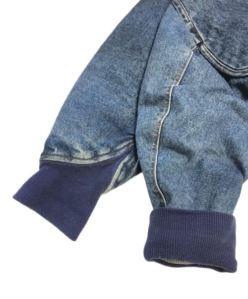 KATHARINE HAMNETT（キャサリンハムネット）KATHARINE HAMNETT (キャサリンハムネット) デニムカーゴボンバージャケット インディゴ サイズ:Mの古着・服飾アイテム