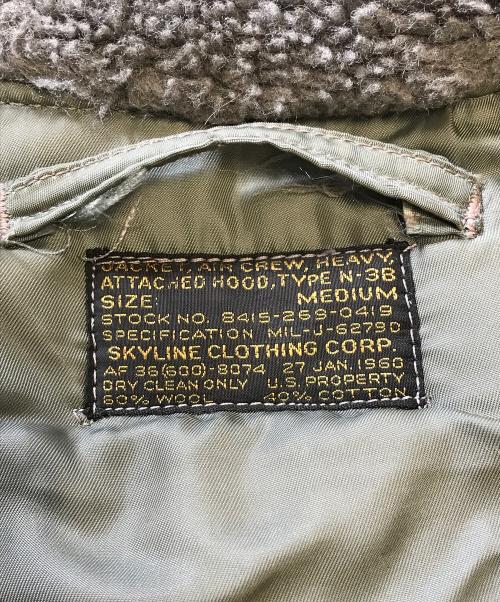 USAF（ユーエスエーエフ）USAF (ユーエスエーエフ) N-3Bフライトジャケット グリーン サイズ:MEDIUMの古着・服飾アイテム