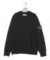 STONE ISLAND（ストーンアイランド）の古着「クルーネックニット」｜ブラック