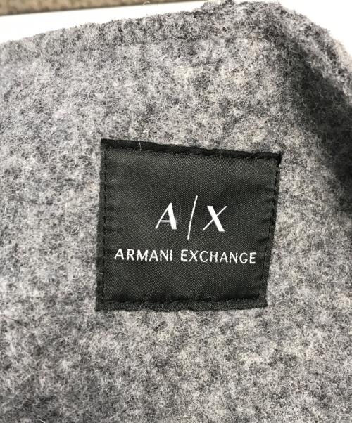 ARMANI EXCHANGE（アルマーニ エクスチェンジ）ARMANI EXCHANGE (アルマーニ エクスチェンジ) ウールコート グレー サイズ:Sの古着・服飾アイテム