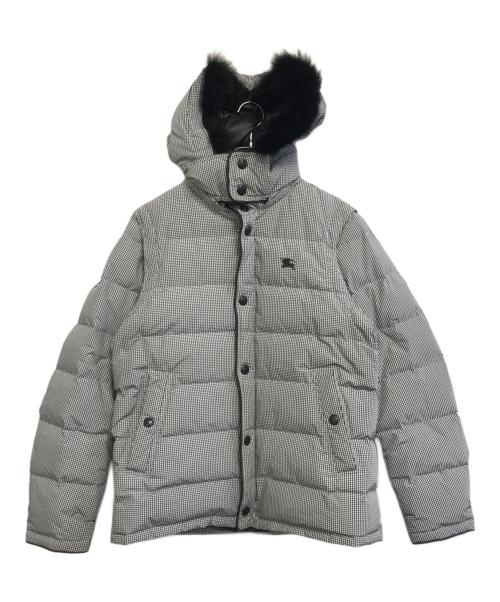 BURBERRY BLACK LABEL（バーバリーブラックレーベル）BURBERRY BLACK LABEL (バーバリーブラックレーベル) 2WAYダウンジャケット ブラック サイズ:ⅬⅬの古着・服飾アイテム