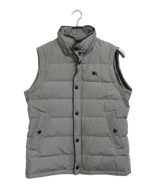 BURBERRY BLACK LABEL（バーバリーブラックレーベル）BURBERRY BLACK LABEL (バーバリーブラックレーベル) 2WAYダウンジャケット ブラック サイズ:ⅬⅬの古着・服飾アイテム