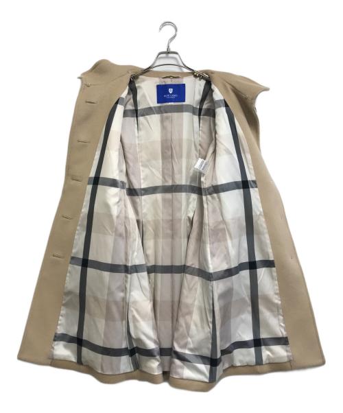 BLUE LABEL CRESTBRIDGE（ブルーレーベルクレストブリッジ）BLUE LABEL CRESTBRIDGE (ブルーレーベルクレストブリッジ) ウールコート ベージュ サイズ:38の古着・服飾アイテム