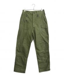 VINTAGE MILITARY（ヴィンテージ ミリタリー）の古着「1960 Pattern Combat Trousers」｜オリーブ