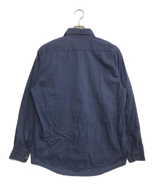 C.P COMPANY（シーピーカンパニー）C.P COMPANY (シーピーカンパニー) 柄シャツ ネイビー サイズ:2の古着・服飾アイテム
