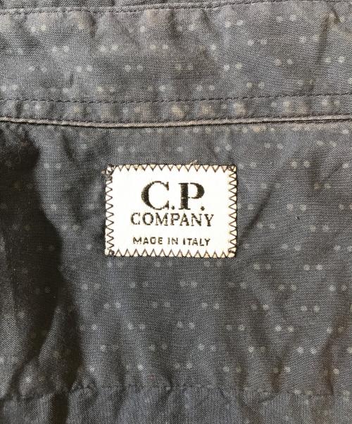 C.P COMPANY（シーピーカンパニー）C.P COMPANY (シーピーカンパニー) 柄シャツ ネイビー サイズ:2の古着・服飾アイテム