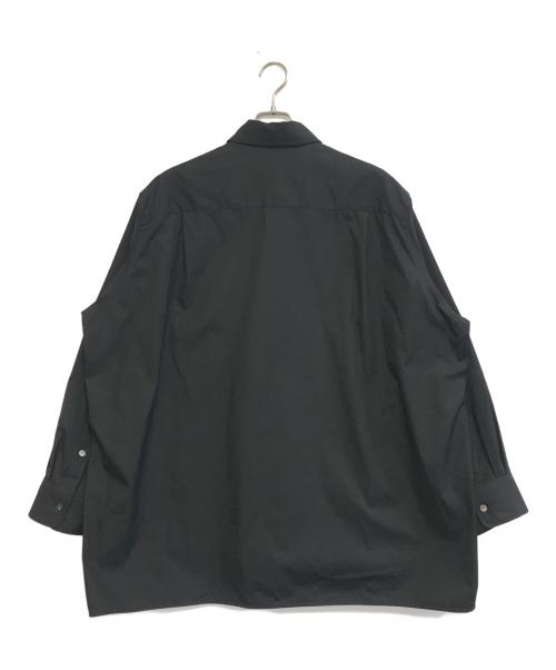 TARO HORIUCHI（タロウホリウチ）TARO HORIUCHI (タロウホリウチ) オーバーサイズシャツ ブラック サイズ:1の古着・服飾アイテム